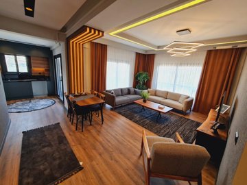 Kusadasi Luxurious Apartments with On-Site Facilities Are For Sale - Spacious lounge area