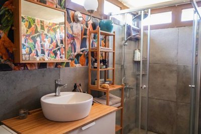 Charming Wooden House & Small Bungalow In Bodrum For Sale - Main bathroom