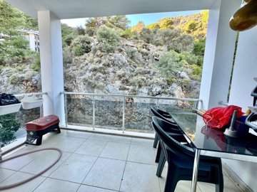 A Sprawling 5-Bedroom Duplex Property For Sale In Fethiye – A large balcony with nature views