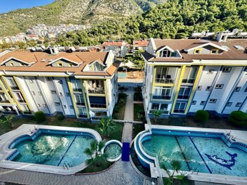 A Sprawling 5-Bedroom Duplex Property For Sale In Fethiye – Arial view over the entire complex