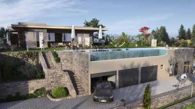 Luxury, Sea View Bodrum Smart-Home Properties For Sale - A stunning single-storey villa with many features