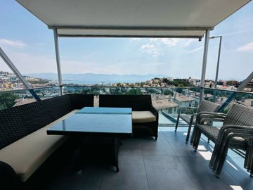 A Spacious, Modern Kusadasi Villa Is For Sale - Views from the living room balcony