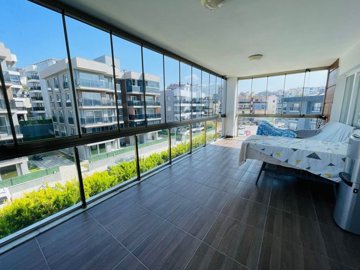 An Impressive Modern Kusadasi Apartment For Sale - A great-size balcony