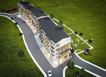 Smart Home Kusadasi Apartments For Sale - Arial view of the apartment block