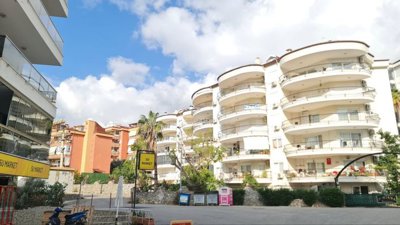 Fully Furnished Alanya Duplex Apartment  For Sale In Cikcilli - Main view of the apartment complex 