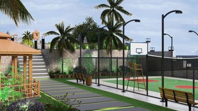 Notable Apartment with On-Complex Facilities For Sale In Kusadasi - Basketball court