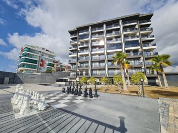 Newly Built One-Bedroom Alanya Apartment In Avsallar For Sale - Main view of the modern complex of apartments