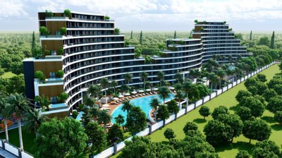 Off-Plan Antalya Investment Properties For Sale - Luxury spa complex with facilties