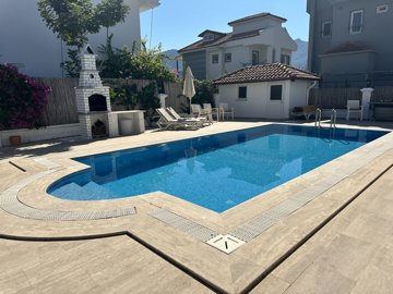 A Lovely Semi-Detached Duplex Villa For Sale In Dalyan With A Shared Pool - Pool shared with one neighbour