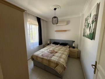 A Pretty Ground Floor, Garden Apartment For Sale In Scenic Dalyan - First bedroom