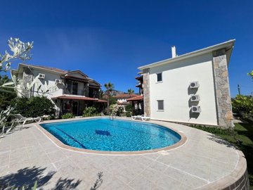 A Pretty Ground Floor, Garden Apartment For Sale In Scenic Dalyan - 40m2 shared pool and sunbathing terraces