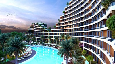 Sensational Investment Properties In Antalya For Sale - Landscaped communal exterior