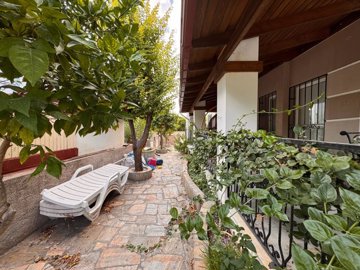 A Unique Villa For Sale In Dalyan - Easily kept exterior with mature trees