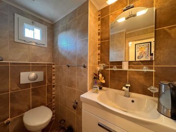 A Unique Villa For Sale In Dalyan - Ground floor guest bathroom