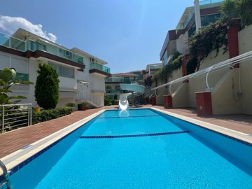 A Sea & Nature View Alanya Duplex Apartment For Sale In Kargicak - Modern apartments with on-site facilities