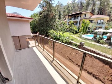 Newly Built Marmaris Property For Sale - Balcony with garden views