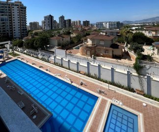 Great Value Apartment For Sale In Alanya – Views over the exterior from the balcony