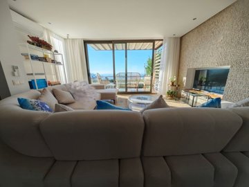 Serene Yalikavak Sea View Villa For Sale – Stunning sea views from the lounge