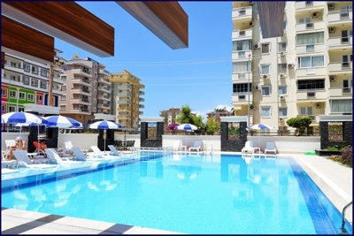 Investment Property For Sale In Alanya – Gorgeous outdoor pool and terraces