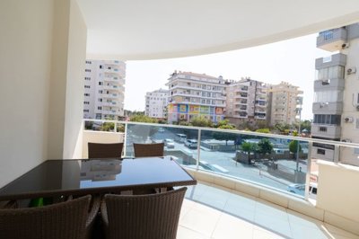 Investment Property For Sale In Alanya – Large balcony with local views