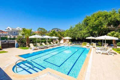 Modern Hotel In Dalyan For Sale - Communal pool and sunbathing terraces