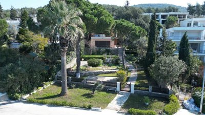 Seafront Mansion Plus Guest & Servant Houses In Bodrum For Sale - Properties nestled in the established gardens on the seafront