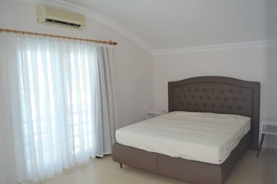 A Modern Triplex Villa For Sale in Belek, Antalya - Master bedroom on the top floor