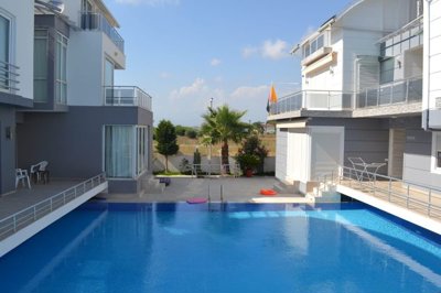 A Modern Triplex Villa For Sale in Belek, Antalya - Villa with natural surroundings