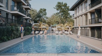 Off-Plan Yalova Apartments- Communal Pool