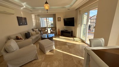 Duplex Investment Property In Belek For Sale - Spacious, light and airy living space