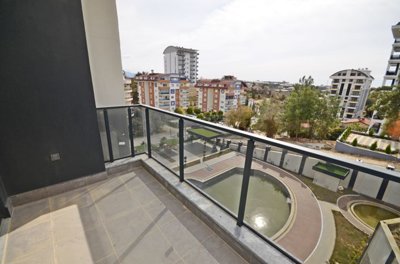 Alanya Residence Apartment For Sale - Balcony with local views