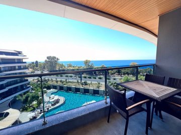 Seafront Apartment In Kargicak, Alanya For Sale - Stunning sea views from the balcony