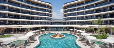 Seafront Apartment In Kargicak, Alanya For Sale - Modern apartment with luxurious facilities on-site