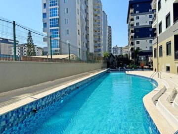 Modern Alanya One-Bedroom Property For Sale – Shared pool and sun terraces