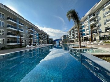 Ready To Move Duplex Apartment In Kestel, Alanya - A delightful complex with on-site facilities