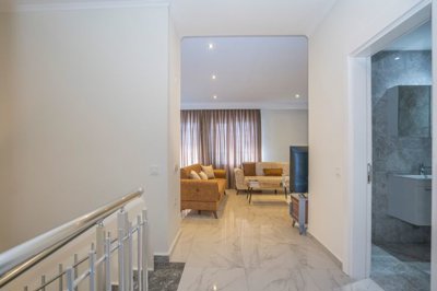 Ready To Move Duplex Apartment In Kestel, Alanya - Upon stepping inside the apartment