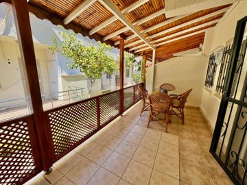 Ready-To-Move Semi-Detached Triplex Villa For Sale In Fethiye - A large balcony, for year round use