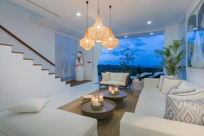 Koh-Samui-Villas-Living-Night