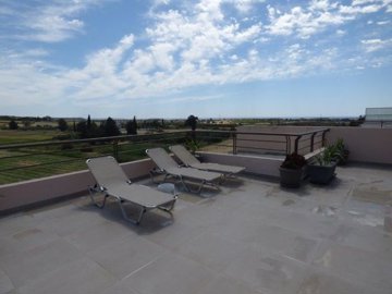 Stunning Modern Two Bed Penthouse Apartment In Oroklini For Sale With Amazing Roof Terrace