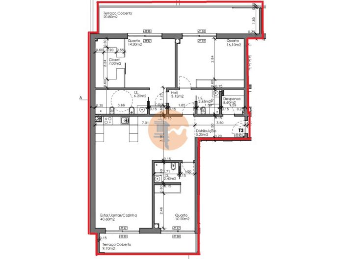 Image No.1-Appartement de 3 chambres à vendre à Olhão