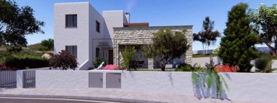 Detached Villa For Sale  in  Argaka