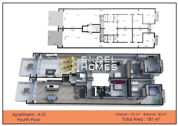 Image No.1-3 Bed Apartment for sale