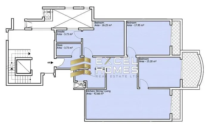 Image No.1-Appartement de 3 chambres à vendre à Bugibba