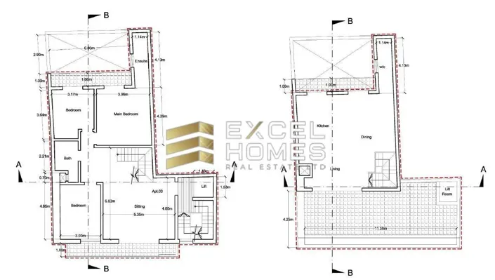 Image No.1-Penthouse de 3 chambres à vendre à Swieqi