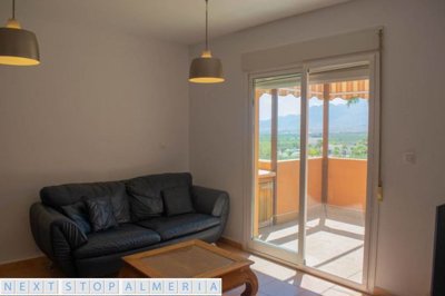 Open plan living dining room