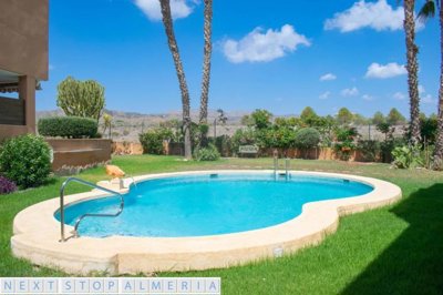 Communal pool and gardens