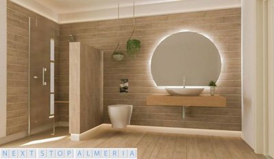 Artist´s impression of master bathroom