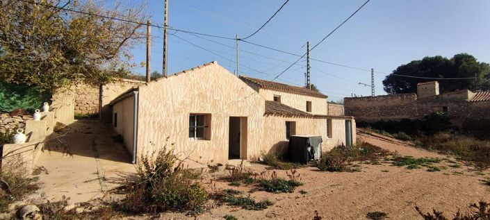 Image No.1-Maison de campagne de 4 chambres à vendre à Villena