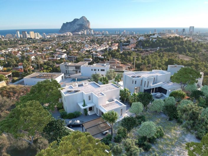 Image No.1-Maison / Villa de 4 chambres à vendre à Calpe