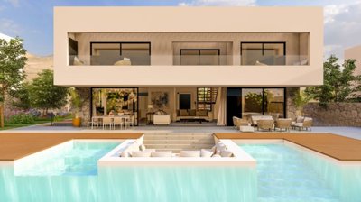 Exquisite 5 bedroom, 5 bathroom project in exclusive resort of Puerto Calero